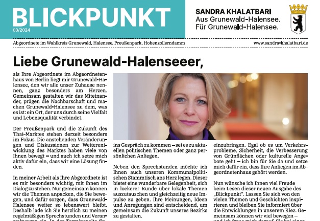 Blickpunkt - September 2024