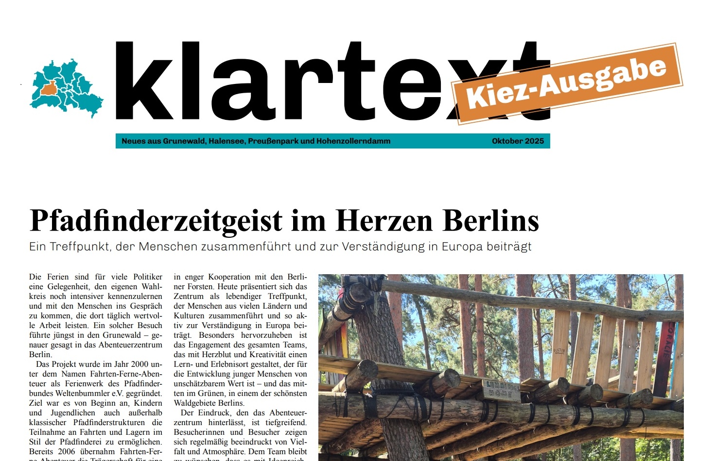 Klartext - Oktober 2025