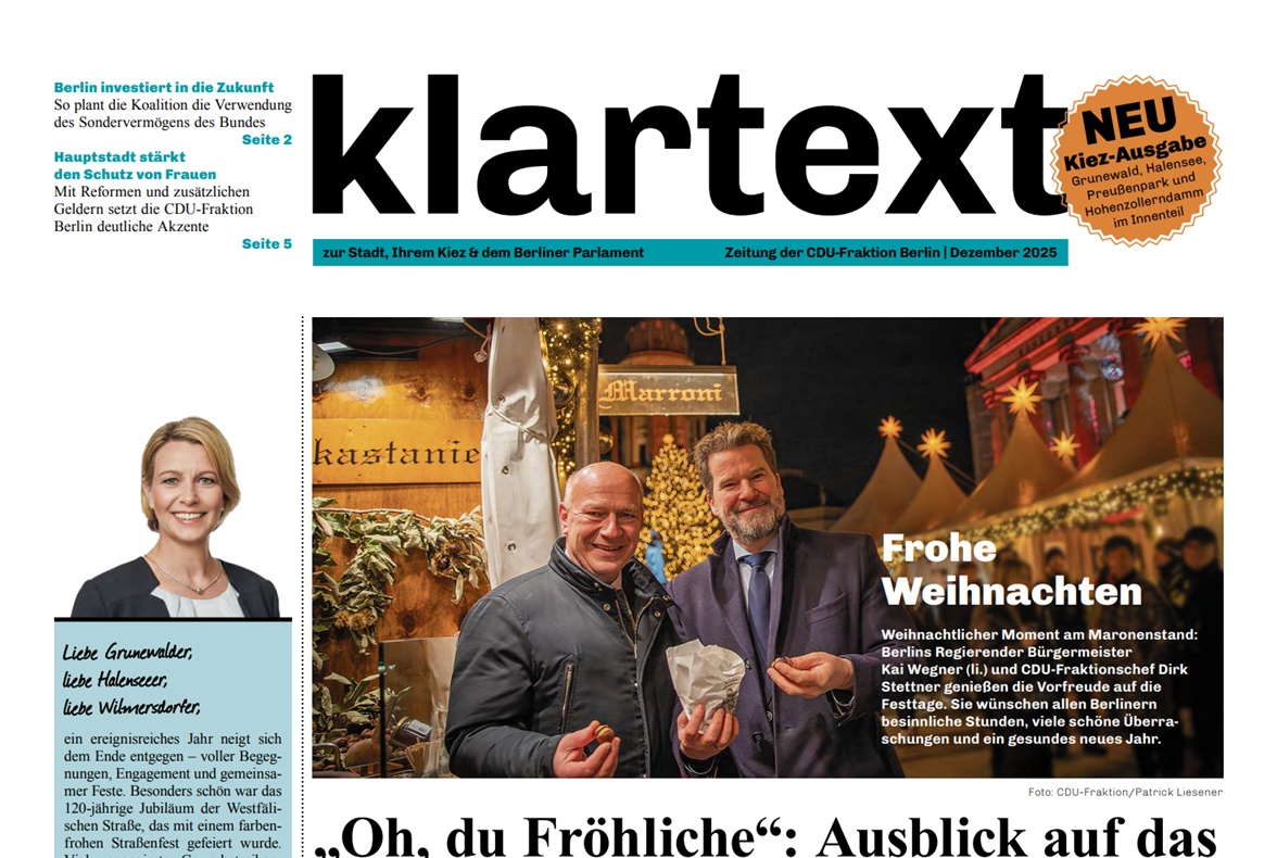 klartext - Dezember 2025